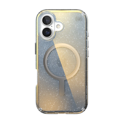 [151013-3274] Funda Presidio Lux Glitter con MagSafe de Speck para iPhone 17 - Plata metálico