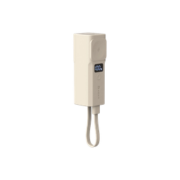 [APBADVTP5PMT] Batería externa ultra compacta 5-en-1 VIONTA P5 Pro de 5.000 mAh de Adam Elements - Beige