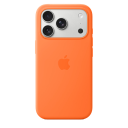 [MGFE4ZM/A] Funda de silicona con MagSafe de Apple para iPhone 17 Pro - Naranja
