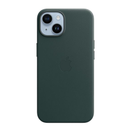 [MPPA3ZM/A] Funda de cuero con MagSafe de Apple para iPhone 14 - Verde bosque