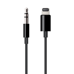 [MR2C2AM/A] Cable de Lightning a conector de audio (1.2 m) de Apple - Negro