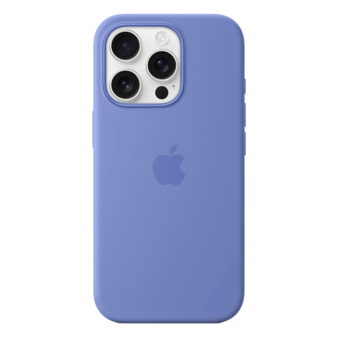 [MDG14ZM/A] Funda de silicona con MagSafe de Apple para iPhone 16 Pro - Azul Bígaro