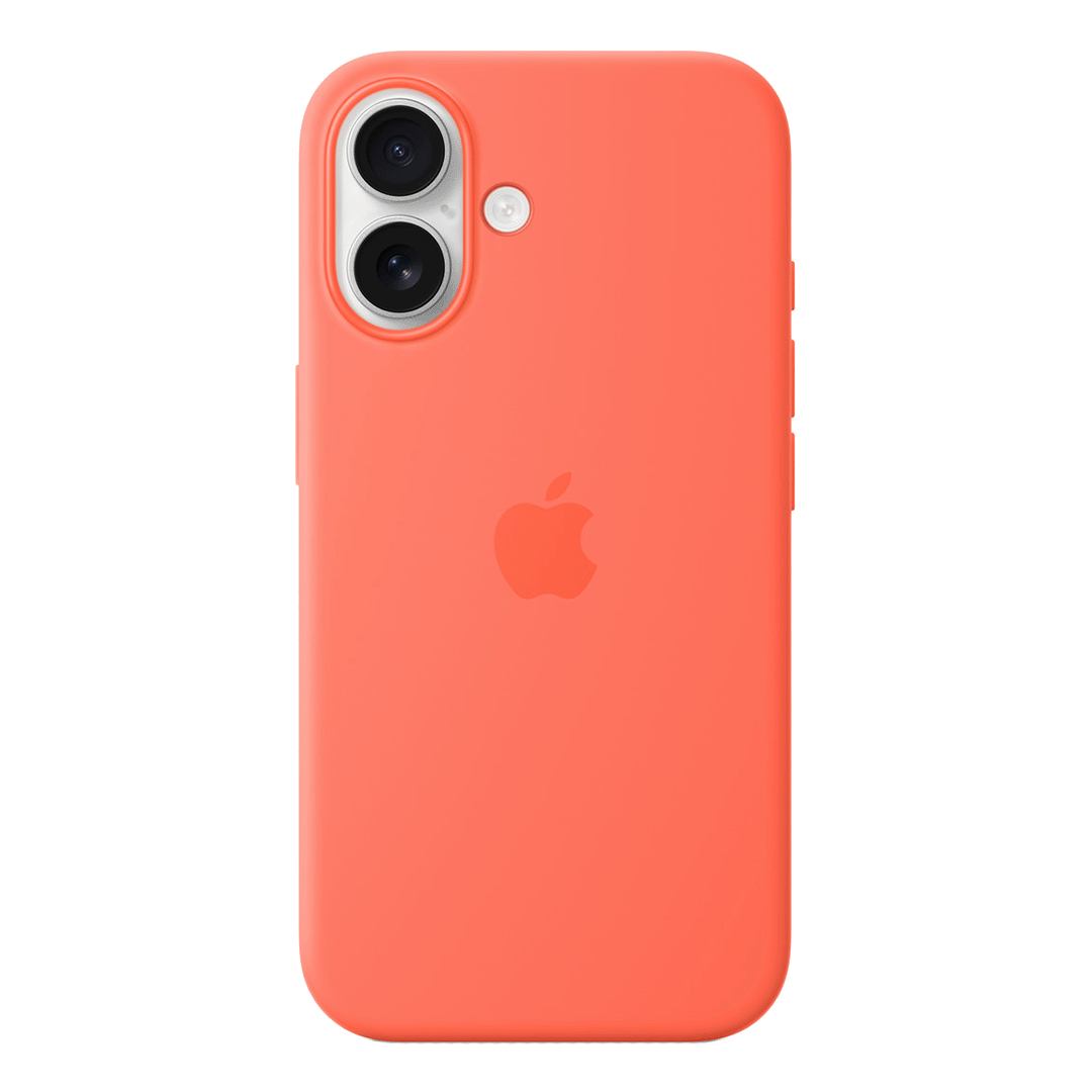 [MDGN4ZM/A] Funda de silicona con MagSafe de Apple para iPhone 16 - Mandarina